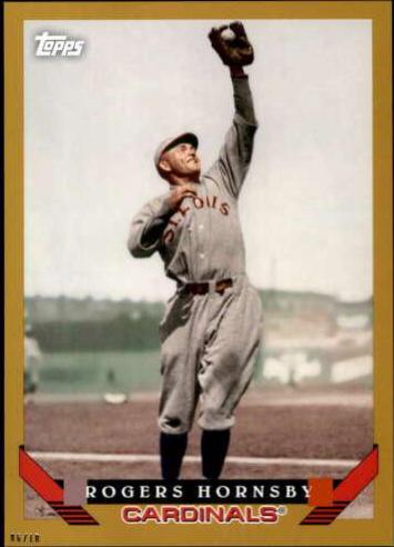 Rogers Hornsby [5X7 Gold] #235