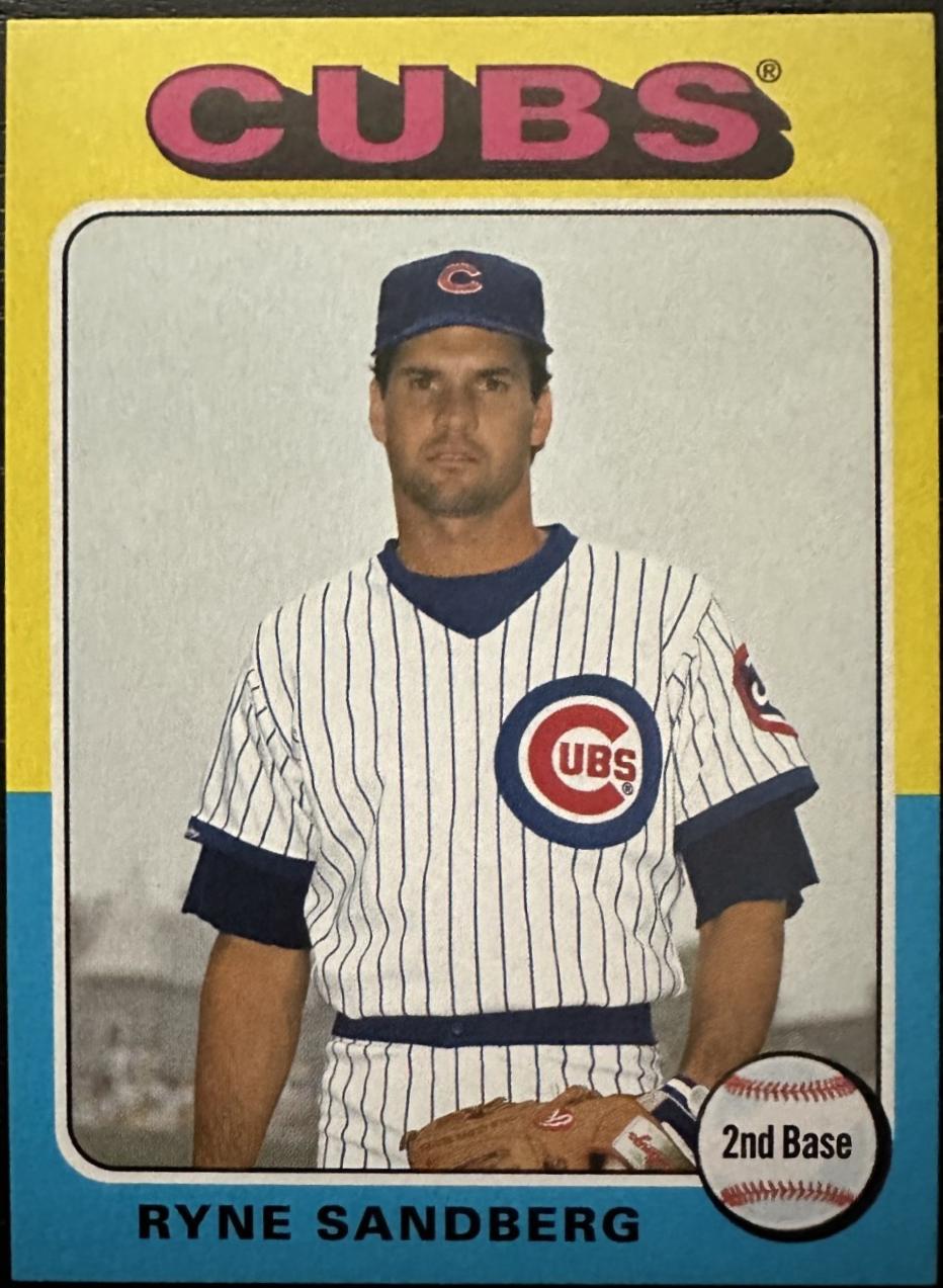 Ryne Sandberg [Signature Omission] #173
