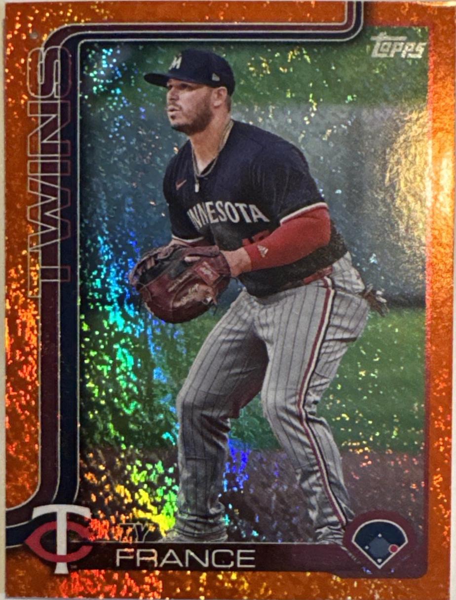 Ty France [Holo Orange Foil] #US268