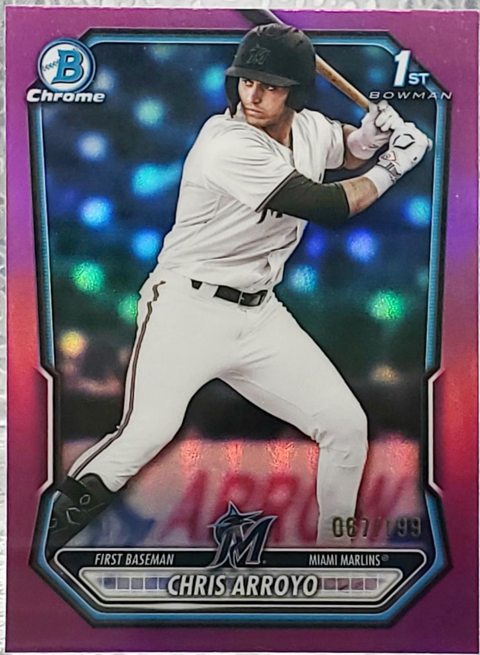 Chris Arroyo [Fuchsia Refractor] #BCP-61