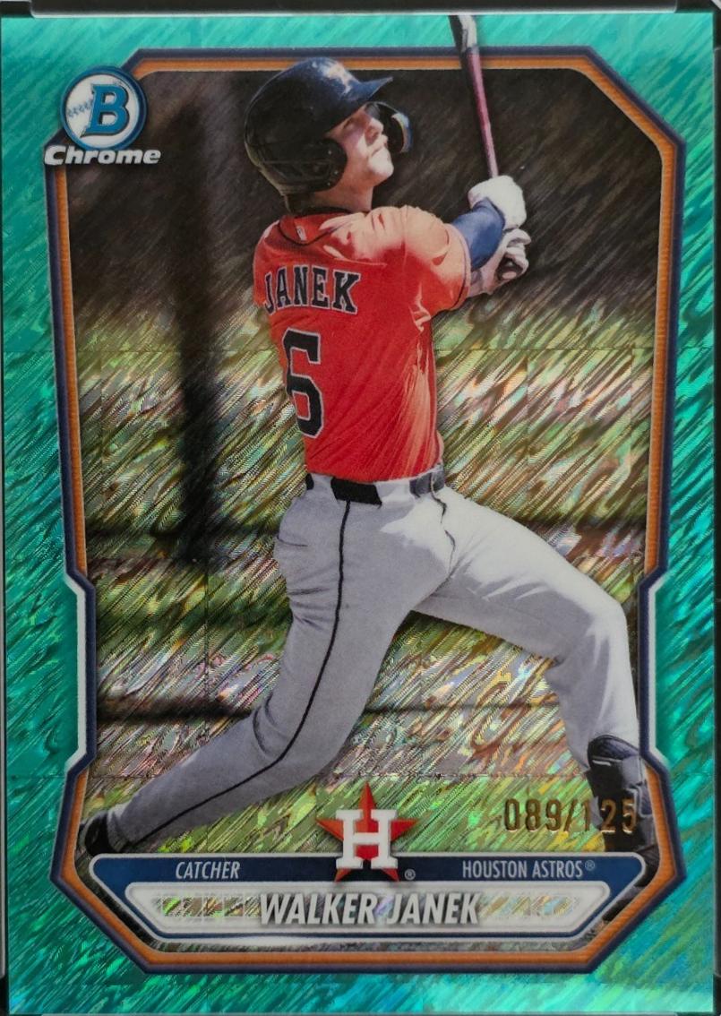 Walker Janek [Aqua Shimmer Refractor] #BCP-131