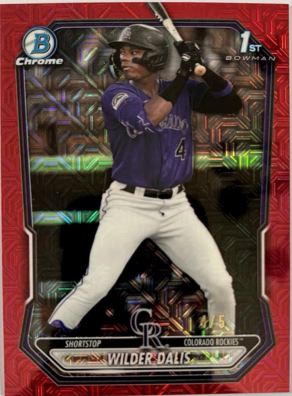 Wilder Dalis [Red Mojo Refractor] #BCP-150