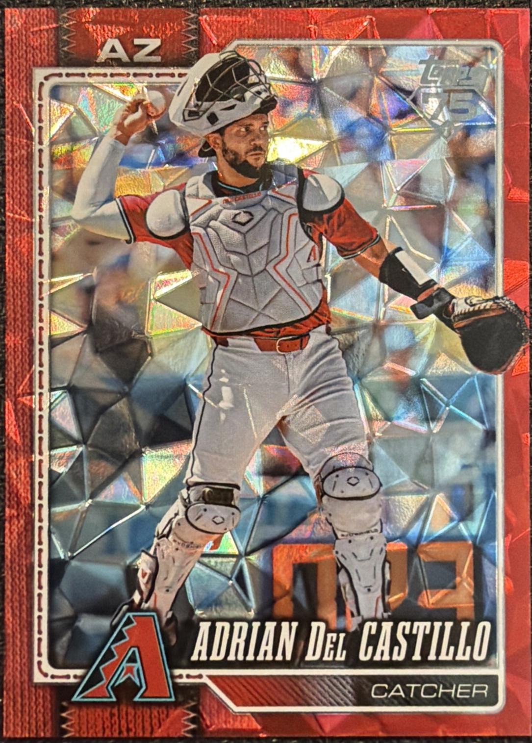 Adrian Del Castillo [Red Diamante Foil] #460