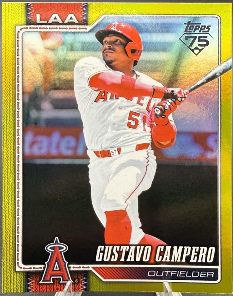 Gustavo Campero [Yellow Rainbow Foil] #627