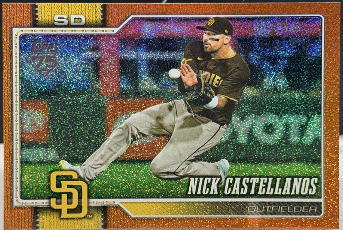 Nick Castellanos [Sandglitter Orange] #437