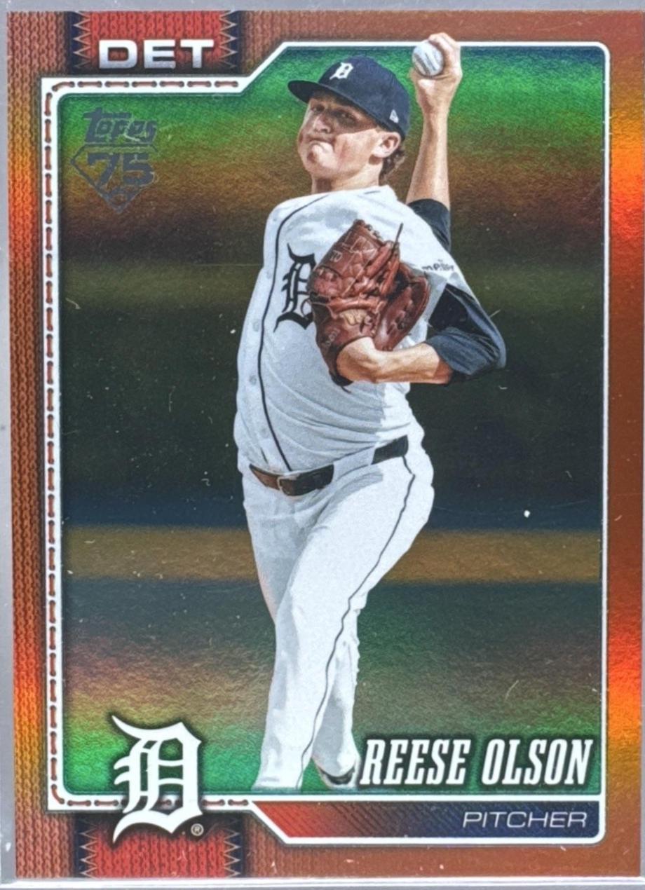 Reese Olson [Orange Rainbow Foil] #639