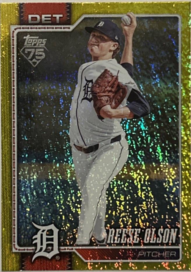 Reese Olson [Yellow Rainbow Foil] #639