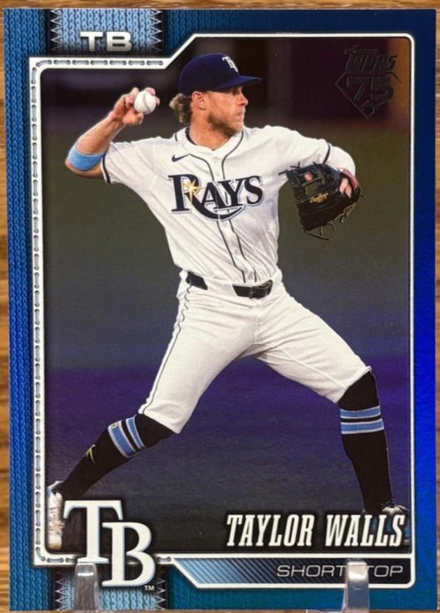 Taylor Walls [Holo Foil Blue] #421