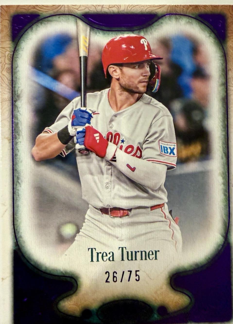 Trea Turner [Purple] #54