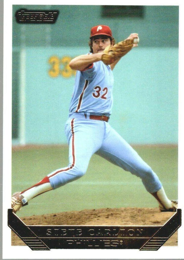 Steve Carlton [1993 Topps Gold] #226