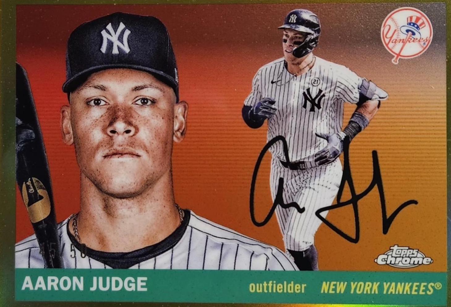 Aaron Judge [Gold Refractor] #136