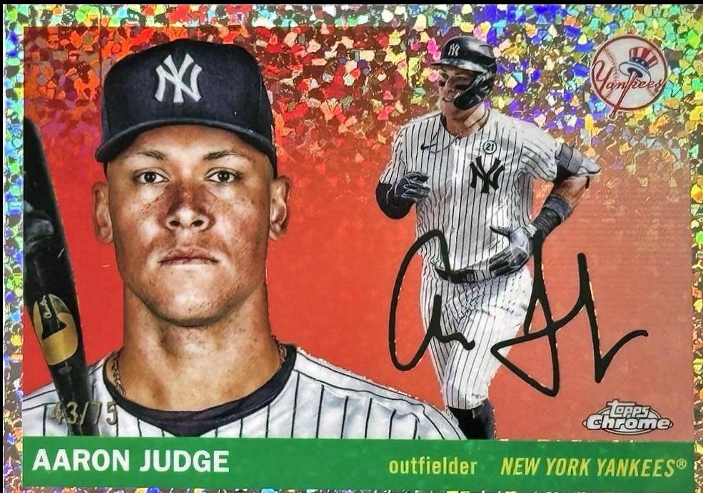Aaron Judge [Rose Gold Mini-Diamond Refractor] #136