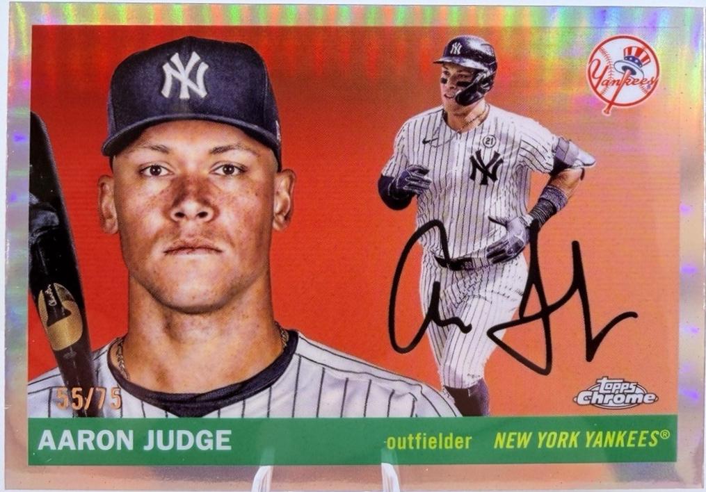 Aaron Judge [Rose Gold Refractor] #136