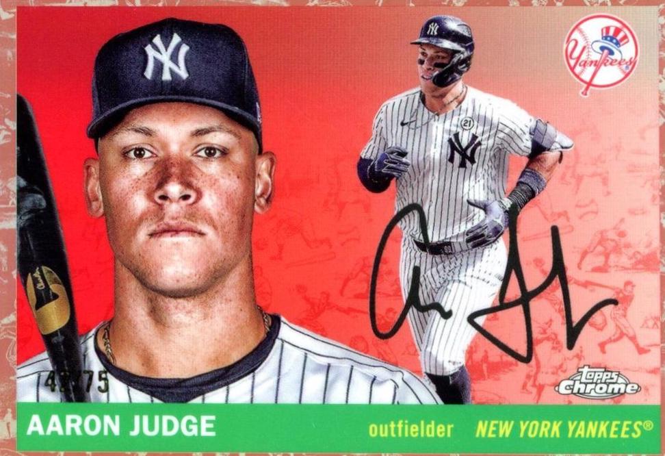 Aaron Judge [Toile Cream Rose Gold Refractor] #136