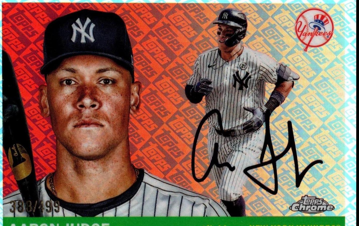 Aaron Judge [Topps Refractor] #136