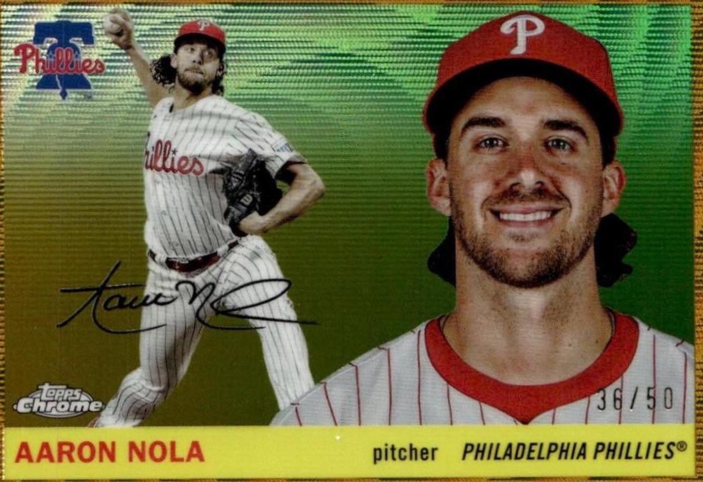 Aaron Nola [Gold Wave] #156