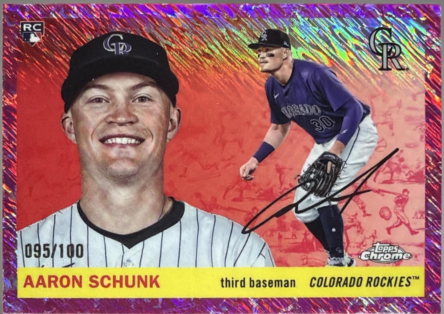 Aaron Schunk [Toile Cream Fuchsia Shimmer] #386