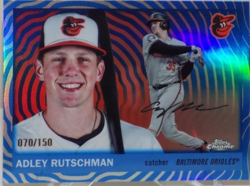 Adley Rutschman [Blue Vibrations Refractor] #99
