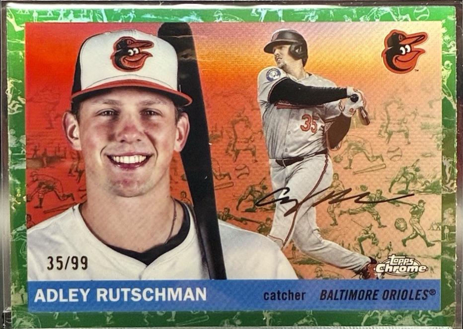Adley Rutschman [Toile White Green Refractor] #99