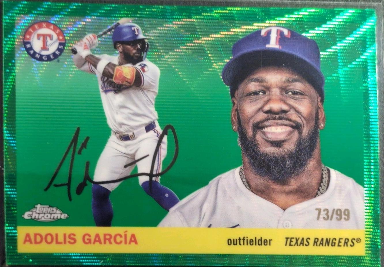 Adolis Garcia [Green Wave Refractor] #116