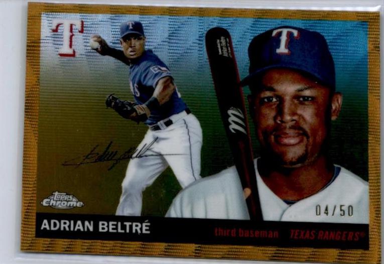 Adrian Beltre [Gold Wave] #489