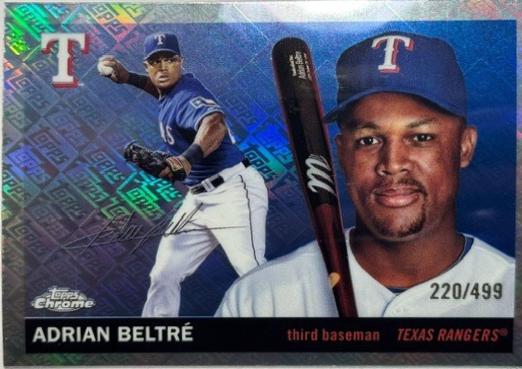 Adrian Beltre [Topps Refractor] #489