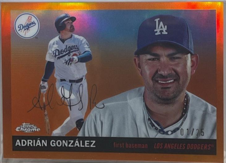 Adrian Gonzalez [Orange Refractor] #471