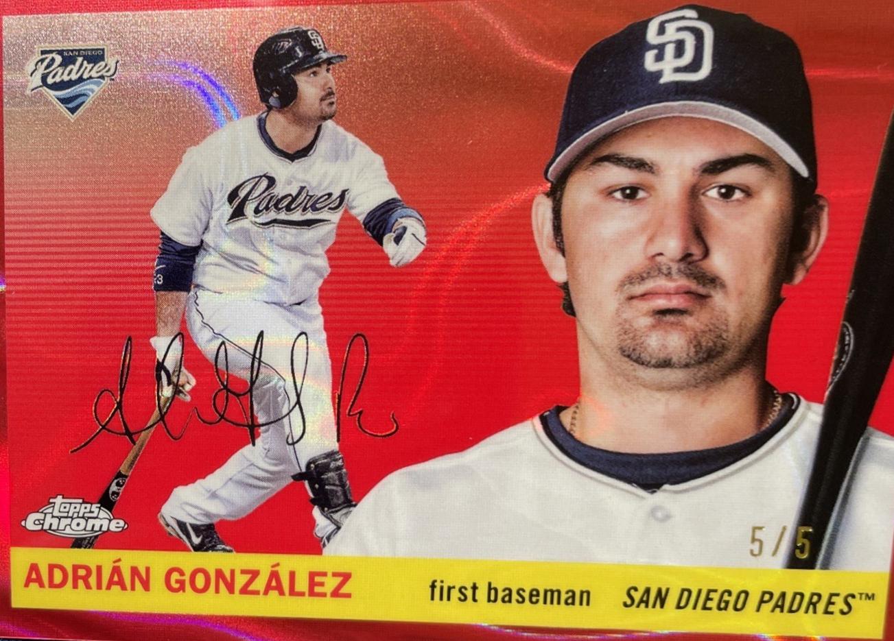 Adrian Gonzalez [Red Lava] #354