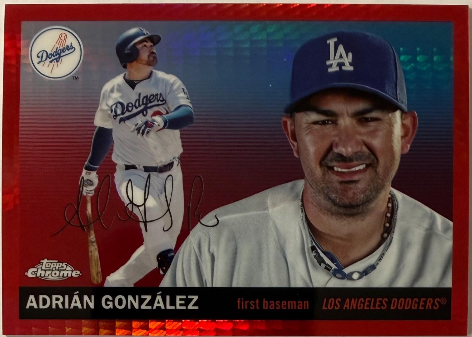 Adrian Gonzalez [Red Prism] #471