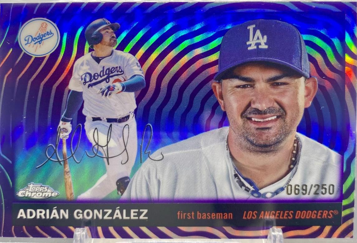 Adrian Gonzalez [Vibrations Refractor] #471