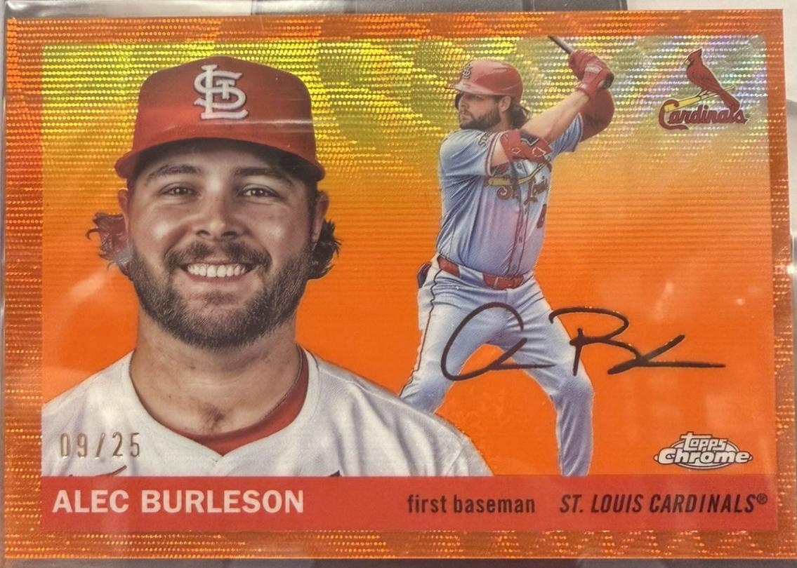 Alec Burleson [Orange Wave] #173