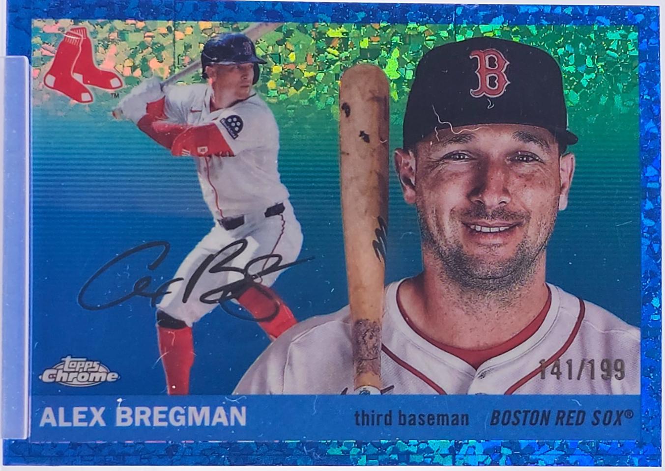 Alex Bregman [Blue Mini-Diamond Refractor] #196