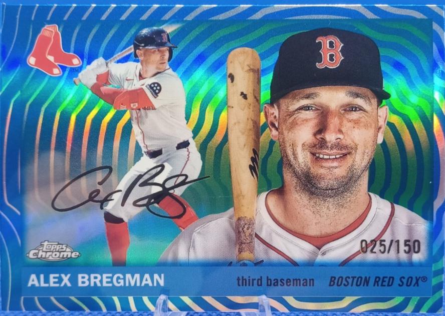 Alex Bregman [Blue Vibrations Refractor] #196