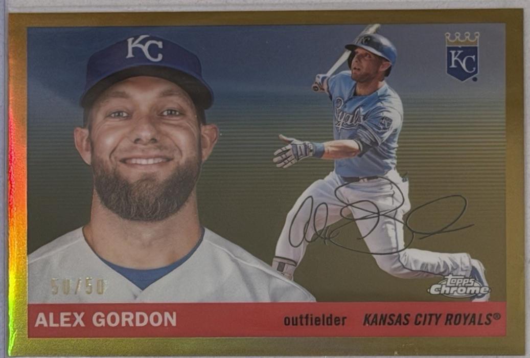 Alex Gordon [Gold Refractor] #419