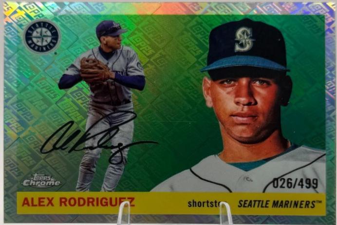 Alex Rodriguez [Topps Refractor] #401