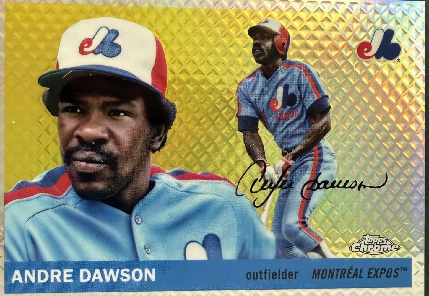 Andre Dawson [Diamond Etch Refractor] #425