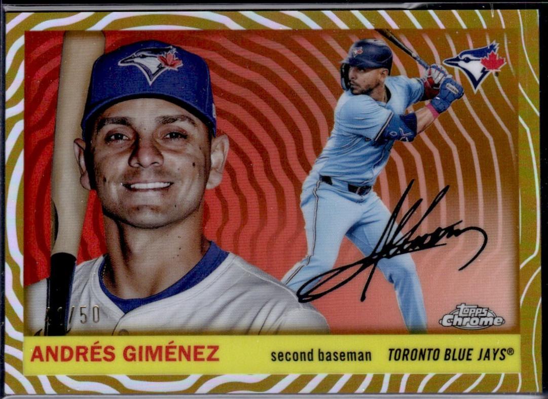 Andres Gimenez [Gold Vibrations Refractor] #6