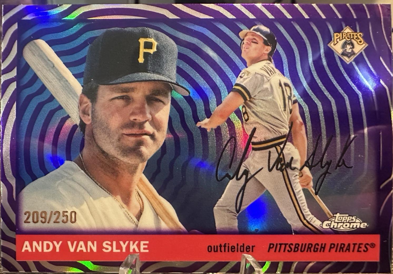 Andy Van Slyke [Vibrations Refractor] #491