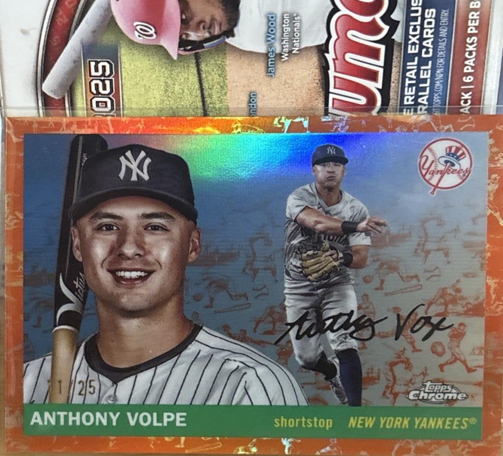 Anthony Volpe [Orange Refractor] #162