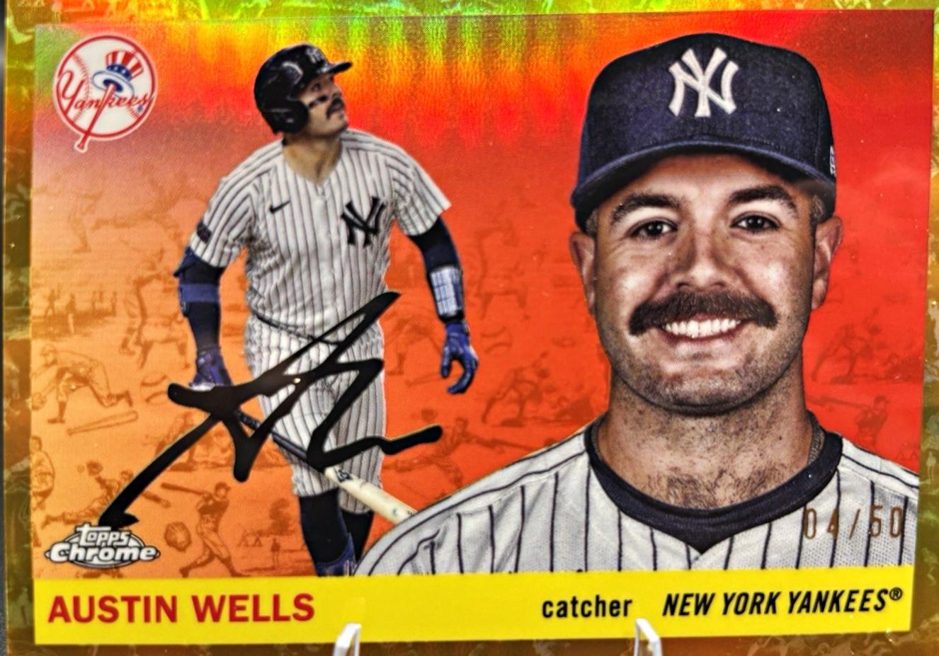 Austin Wells [Gold Wave] #165