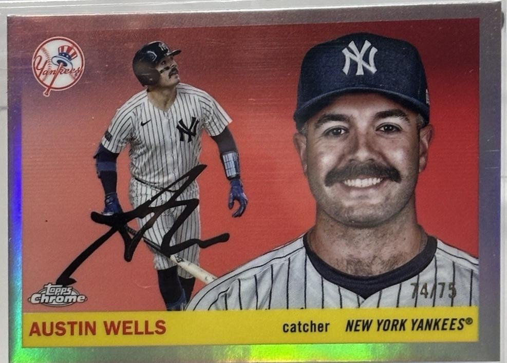 Austin Wells [Rose Gold Refractor] #165