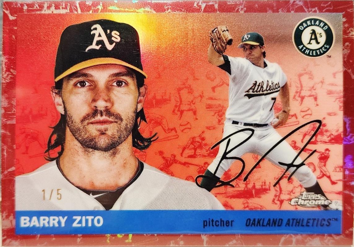 Barry Zito [Red Refractor] #365