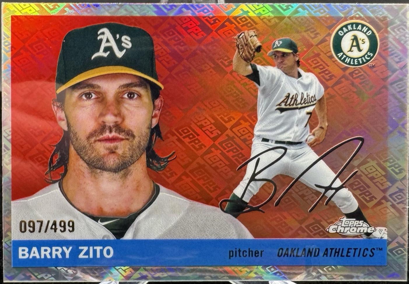 Barry Zito [Topps Refractor] #365