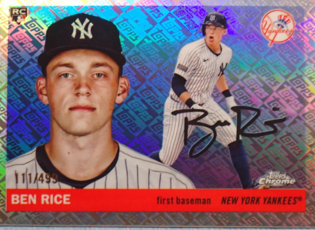 Ben Rice [Topps Refractor] #311