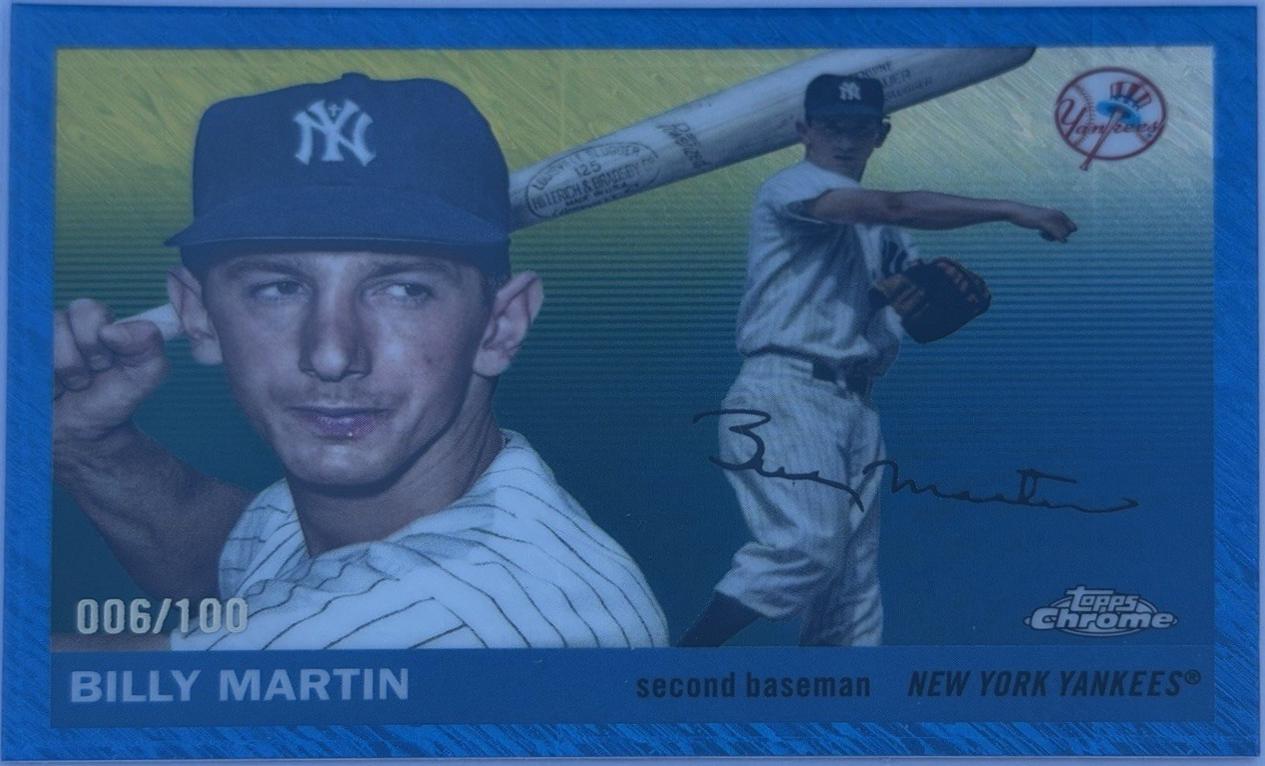 Billy Martin [Blue Vibrations Refractor] #444