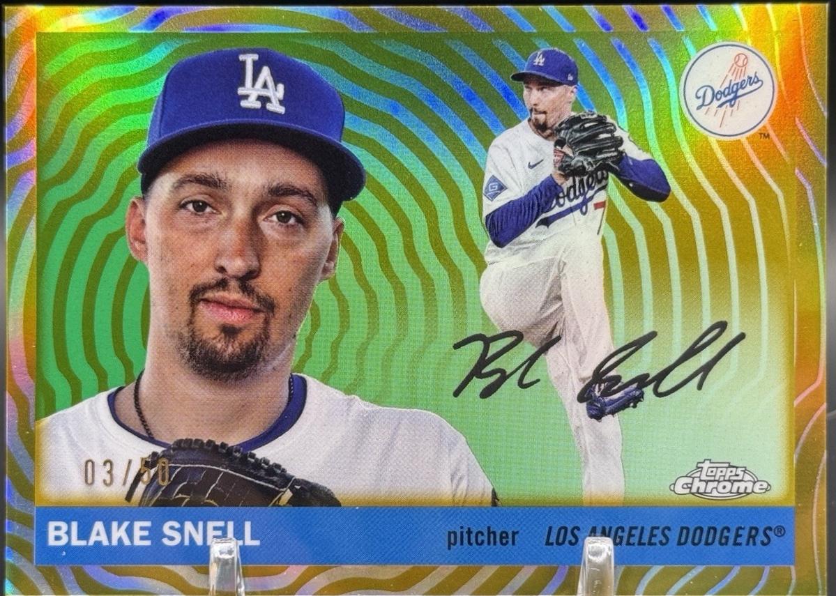 Blake Snell [Gold Refractor] #33