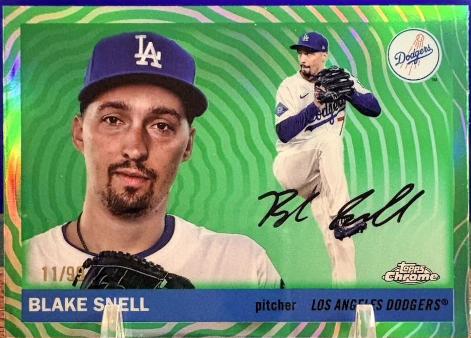 Blake Snell [Green Vibrations Refractor] #33