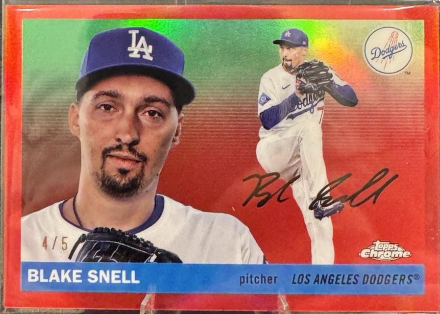 Blake Snell [Red Refractor] #33