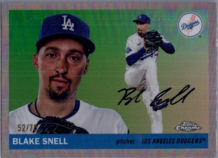 Blake Snell [Rose Gold Refractor] #33