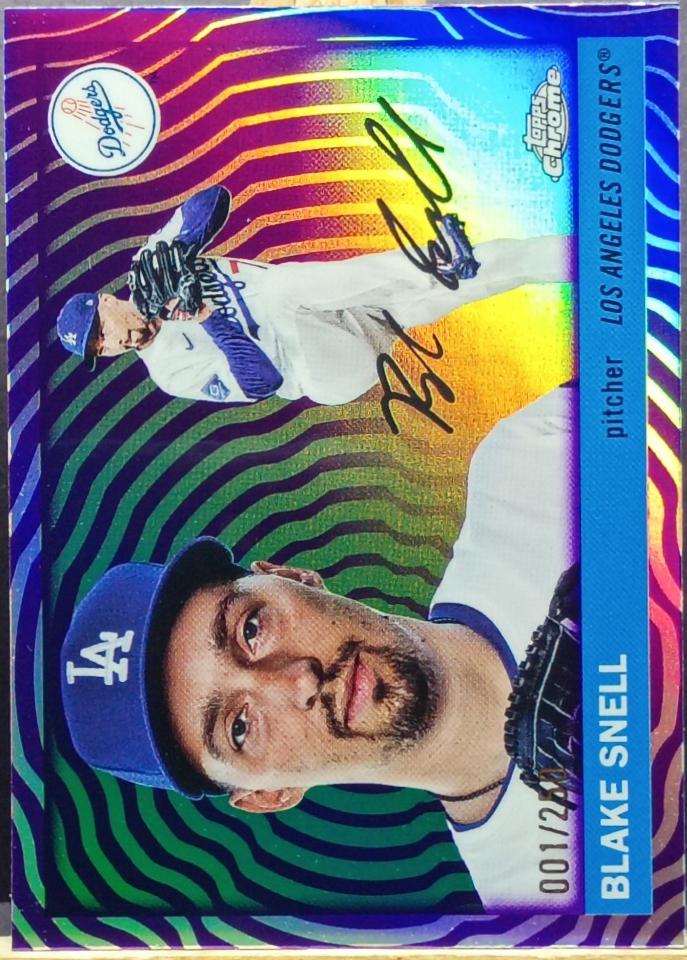 Blake Snell [Vibrations Refractor] #33